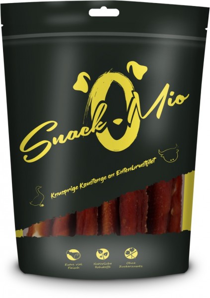 SnackOMio - Knusprige Kaustange an Entenbrustfilet 70g