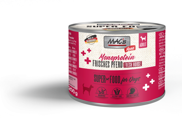 MACs DOG - Mono Frisches Pferd 200g