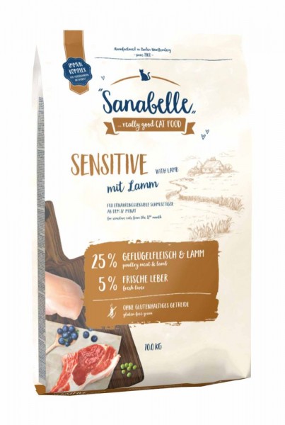 Sanabelle Sensitive Lamm 10 kg