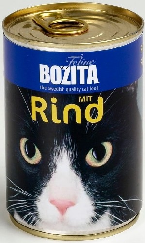 *** Bozita Cat Nassfutter Rind 410g [*** AUSLAUFARTIKEL]