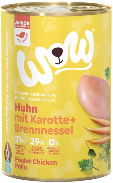 WOW JUNIOR Huhn 400g