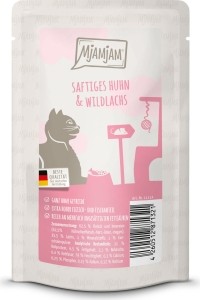 MjAMjAM - Katze Quetschie saftiges Huhn und Wildlachs 125