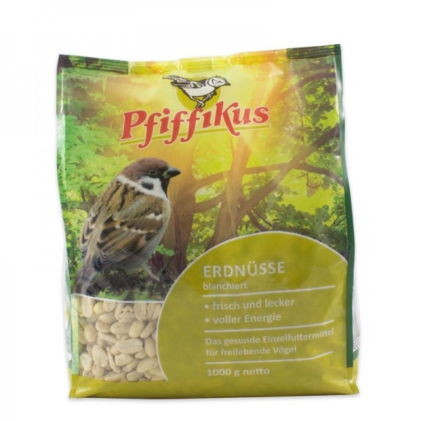 Pfiffikus Erdnüsse blanchiert - 5x 1kg Beutel