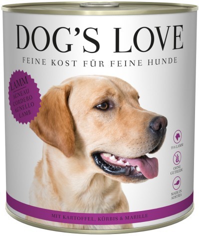 DOG´S LOVE Lamm 800g Dose