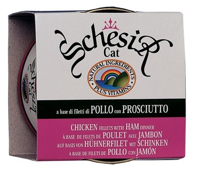 Schesir Cat - Hühnerfilet & Schinken - 85g Dose