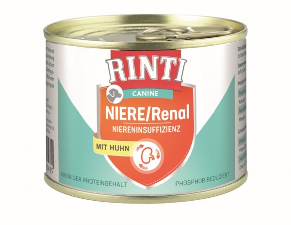 RINTI Canine Niere/Renal Huhn 185g