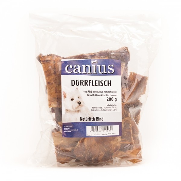 Canius Dörrfleisch vom Rind 200g