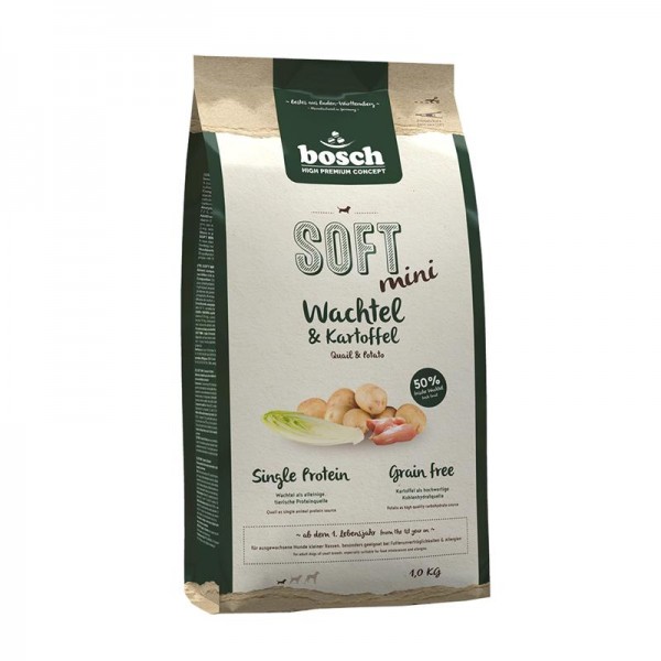 Bosch HPC Soft Mini Wachtel & Kartoffel 1kg