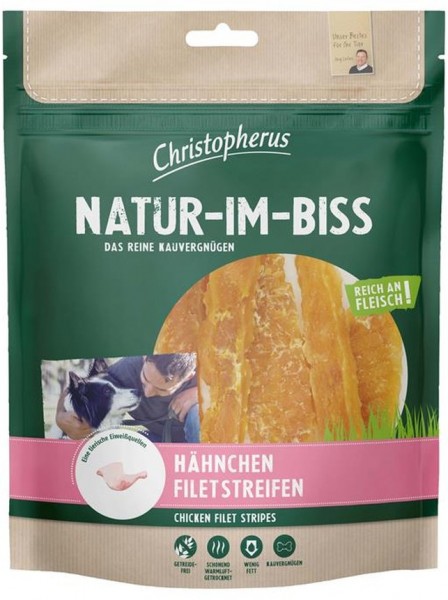 Christopherus Dog Snack Hähnchenfiletstreifen 300g