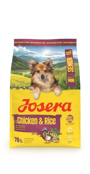 Josera Dog - Mini Senior Chicken & Rice 3kg