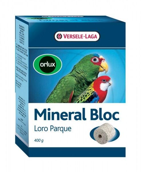 Versele-Laga Orlux Mineral Bloc Loro Parque - 400g Karton