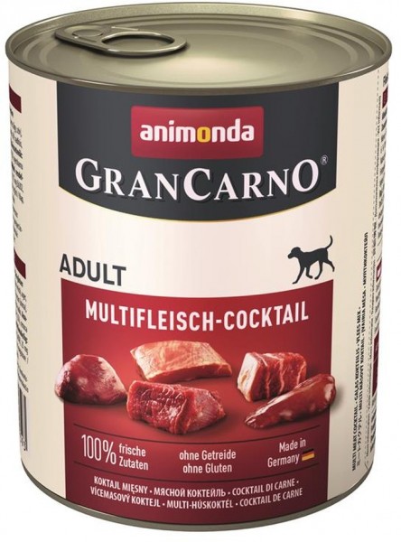 Animonda GranCarno Dog - Dose Adult Multi-Fleischcocktail 800g