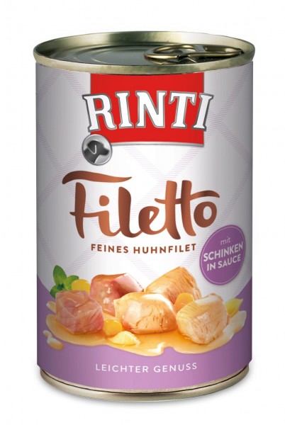 Rinti Filetto Huhn & Schinken in Sauce 420g Dose