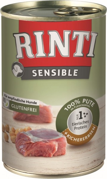 *** Rinti Sensible Pute + Kichererbsen 400g [*** AUSLAUFARTIKEL]