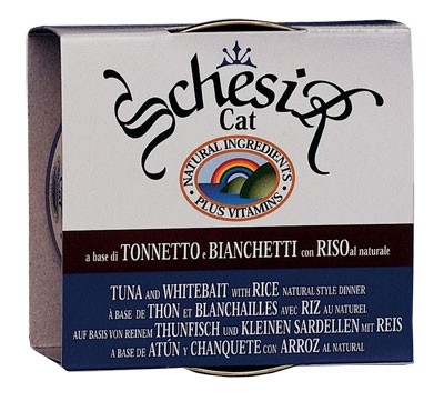 Schesir Cat - Thunfisch, Sardellen & Reis - 85g Dose