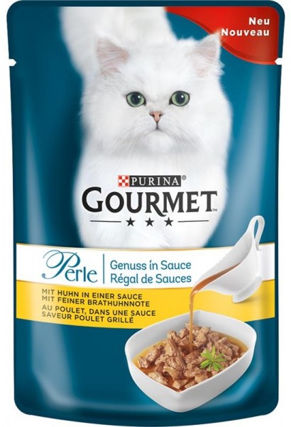 *** Gourmet Portionsbeutel Perle Genuss in Sauce Huhn 85 g [*** AUSLAUFARTIKEL]