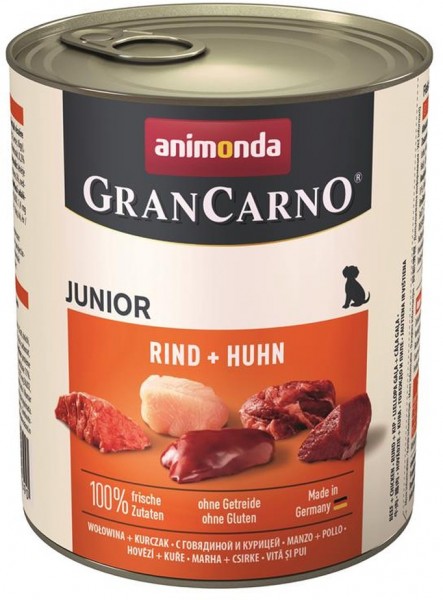 Animonda GranCarno Junior Huhn & Kaninchen - 800g Dose