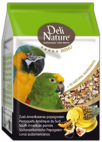 Beduco Deli Nature Vögel 5*-Menü SÜDAMERIKANISCHE PAPAGEIEN 2,5 kg