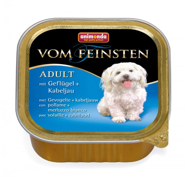 Animonda vom Feinsten Geflügel & Kabeljau - 150g Schale