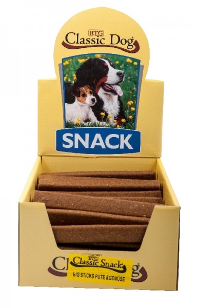 Classic Dog Big Sticks Pute & Gemüse Multipack