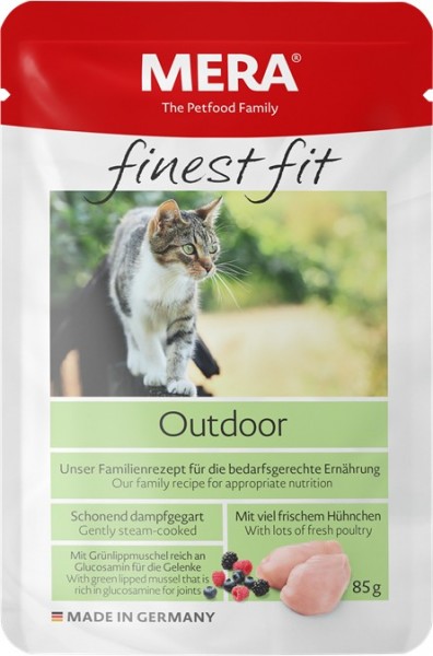 *** Mera finest fit Nassfutter Outdoor 85g [*** AUSLAUFARTIKEL]