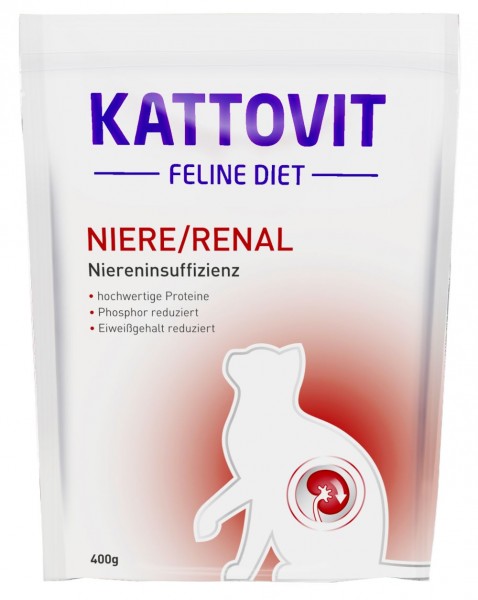 Kattovit Feline Diet - Niere / Renal - 400g Beutel