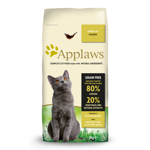 Applaws Cat Trockenfutter Senior Huhn 2kg
